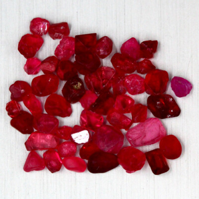 5.160 CT SUPERB EARTH MINED PIGEON RED NATURAL UNHEATED BURM MOGOK SPINEL ROUGH