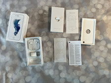 New iPhone 6s Empty Box with Headphones And Charger  No Cable And No Phone