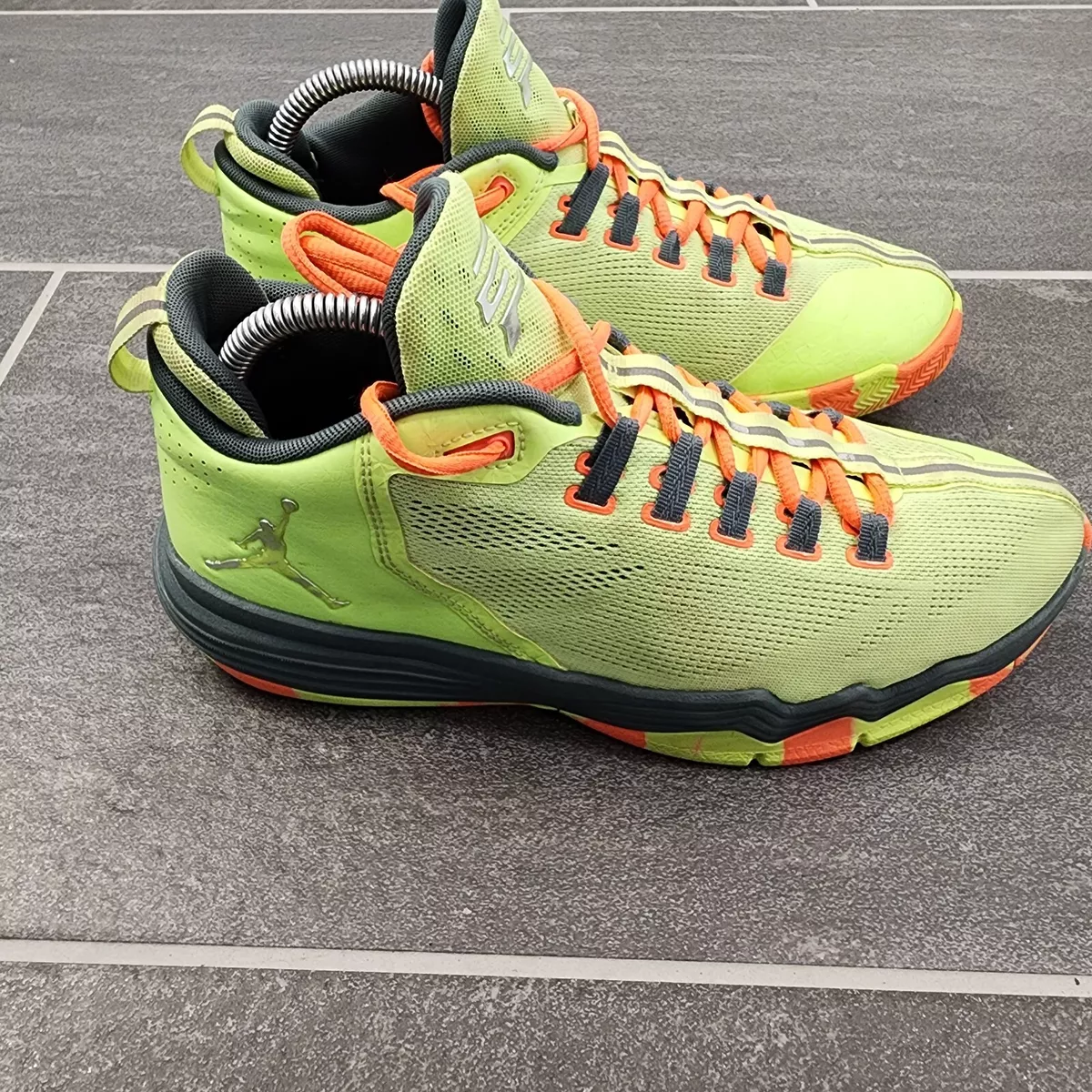 Nike Boys Jordan CP3 IX 833911 303 Green Basketball Shoes Sneakers