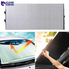 Folding Car Windshield Sun Shade Retractable Truck Sunshade Visor UV Block Cover