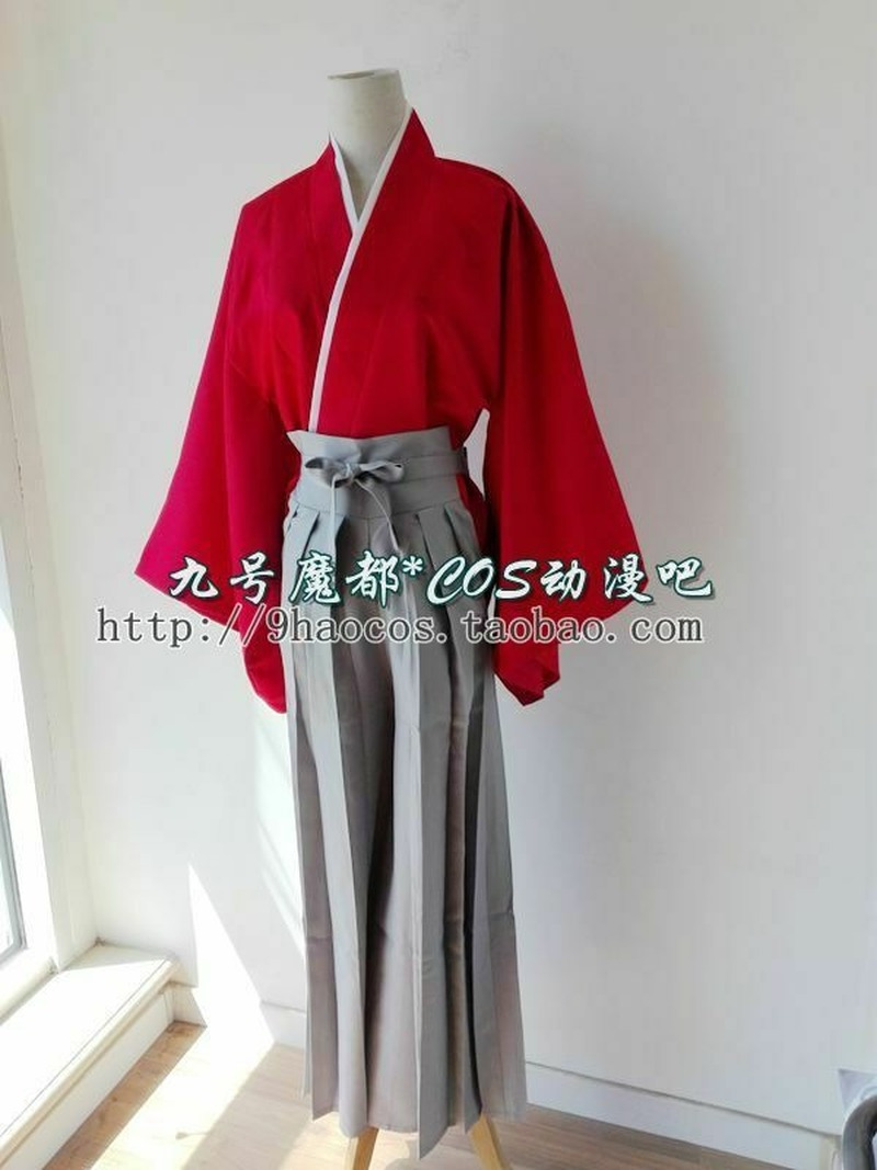 2021 NEW Himura Kenshin Cosplay Costume Rurouni Kenshin Cosplay