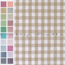 100% Cotton Gingham Fabric Small Mini - Scant 1/4" (4mm x 5mm) Check - Sewing