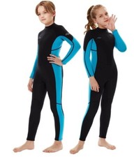 Hevto Guardian I Neoprene Wetsuit Youth Sz. 16X Black/Turquoise BRAND NEW w TAGS