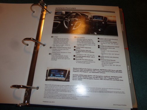 2013 Buick Dealer álbum lacrosse regal enclave lacrosse + manual de datos original - Imagen 8 de 12