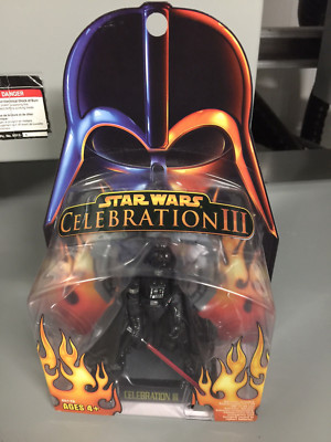最終値下げDarthVaderダースヴェイダーサイン入セレブレーションIII Star Wars celebration III Darth Vader Action Figure NIB Mint! | eBay