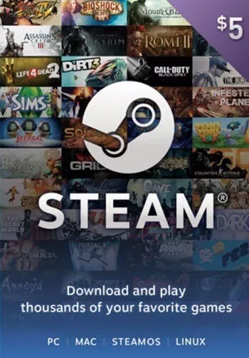 Steam Gift Card $100 Steam Wallet - FAST SHIPPING