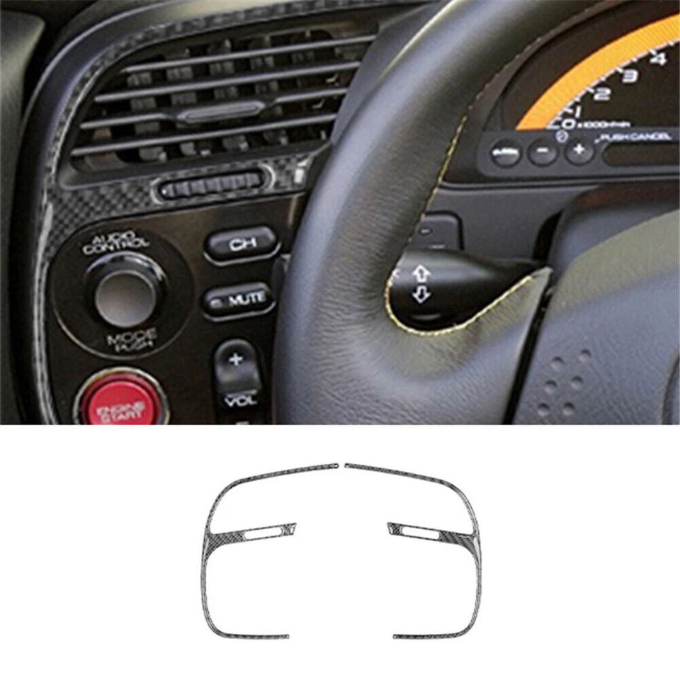 29Pcs Carbon Fiber Full Interior Set Kit Cover Trim For Honda S2000 2000-2003 - Изображение 3 из 4