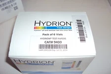 Hydrion 9400 Ph Strips,Hydrion Spectral,5-9,Pk100 ( 6 UNITS ) EXP JULY 2024