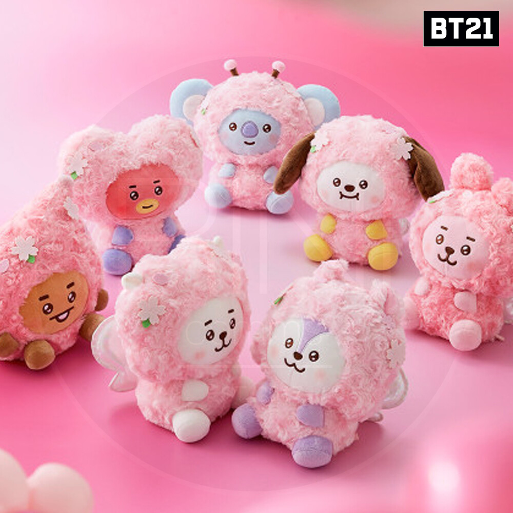BTS BT21 Official Goods BABY SPRING FAIRY Sitting Doll +