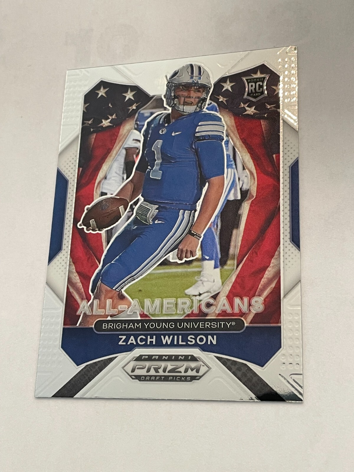 2021 PRIZM DRAFT PICKS Zach Wilson RC All-American