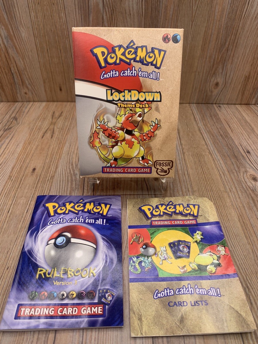 Pokemon LockDown Theme Deck FOSSIL 最も安い Fossil - Theme Deck