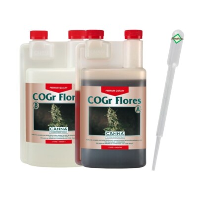 Canna COGr Flores A&B Hydrokultur Dünger Kokos Substrat Coco Grow Anbau