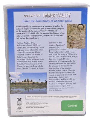Ancient Worlds Brought To Life - (DVD, 2006) New & Sealed - Region