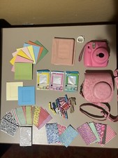 Fujifilm Instax Mini 9 Instant Film Camera - Flamingo Pink