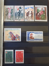TIMBRES FRANCE 1972 YT n° 1729, 1730, 1731, 1732, 1733, 1734, 1735, 1736 NEUF **