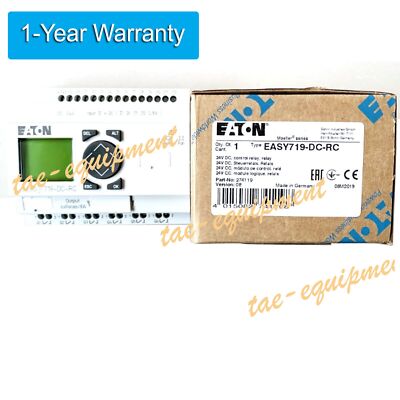 New In Box EATON EASY719-DC-RC PLC Unit EASY719DCRC Free Expedited Shipping