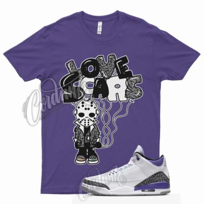 SCAR T Shirt for J1 3 Dark Iris Varsity Court Purple Cement Grey Elephant 13