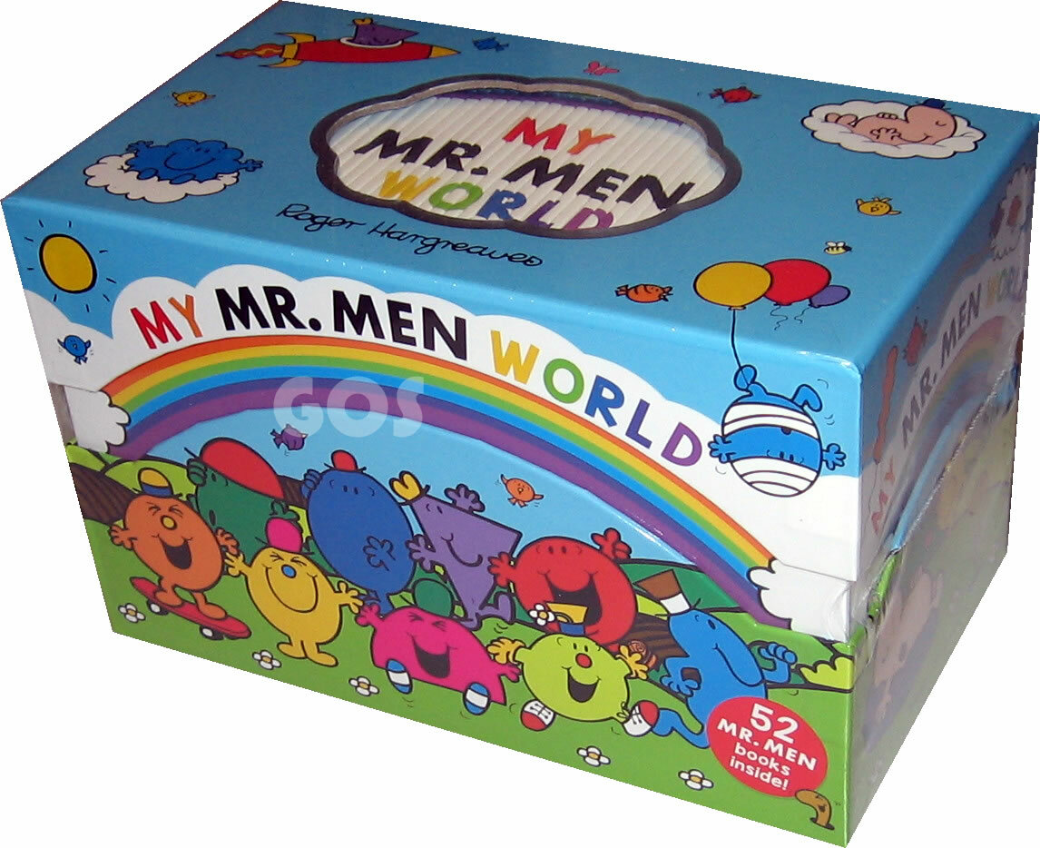 My Mr Men World Box Set Collection 52 Children's Books encouraging