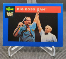 1991 Classic WWF Superstars #115 Big Boss Man wrestling card