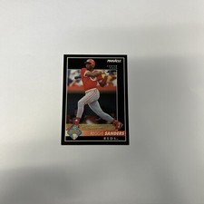 1992 Pinnacle #440 REGGIE SANDERS Cincinnati Reds