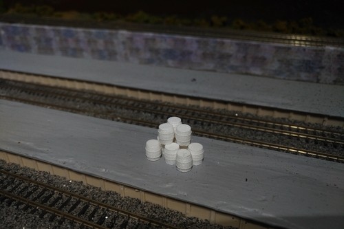 10 barriles de whisky escala 1:148 calibre N (LS2009) modelo impreso en 3D - Imagen 3 de 6