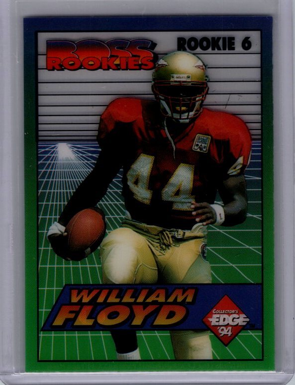 DJ CELORY WORLD CELO CUP 1994-2001 直筆サイン 1994 Collector's Edge #6 William Floyd Boss Rookies | eBay