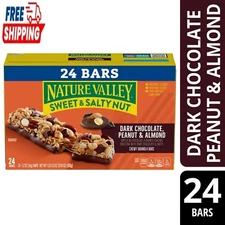 Nature Valley Chewy Dark Chocolate Granola Bars with Peanut and Almond Flavor, 2