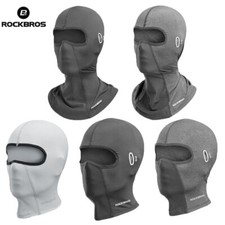 ROCKBROS Face Mask Ice Silk Balaclava UV Protect Cooling Breathable Mesh Mask