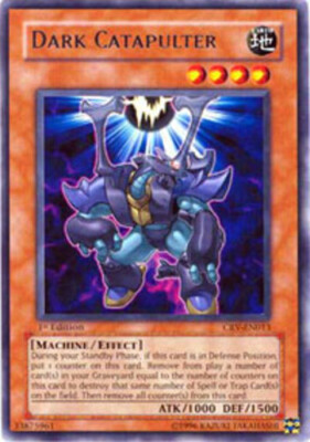 Dark Catapulter - CRV-EN013 - Rare - Unlimited Edition x3 - Lightly Played