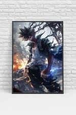 Dabi My Hero Academia Anime Poster Print - No Frame