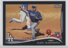 2014 Topps Chrome Black Refractor 60/100 Alex Guerrero #14 0f8