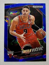 2024-25 Panini Prizm Black Blue Ice Prizm Nikola Vucevic 10 Chicago Bulls /125
