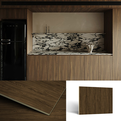 2x WPC Wandpaneel Holzoptik 140x110cm Luxus Wandverkleidung Modern & Stilvoll
