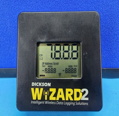 Dickson WT345 Wizard 2 Temp & Humidity Data Logger