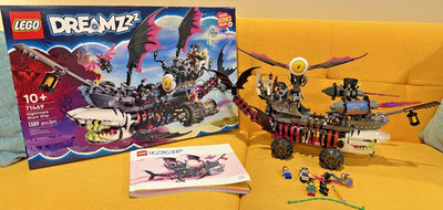 LEGO Dreamzzz: Nightmare Shark Ship (71469) Original Box & Instructions  RETIRED