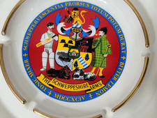 ASHTRAY  ADVERTISING   ''SCHWEPPES  TONIC  MIXER''