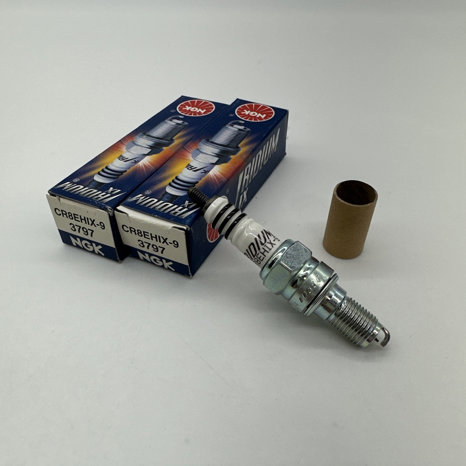 Set of 2 Genuine NGK 3797 Iridium Spark Plug CR8EHIX9