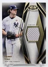 2022 Topps Tier One GERRIT COLE Tier One Relic /399 New York Yankees #T1R1-GC