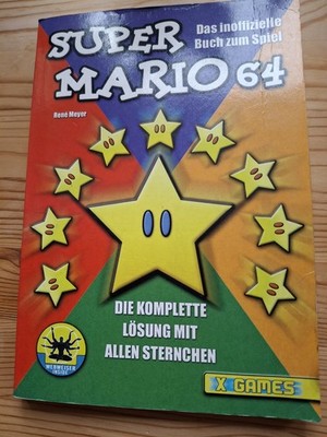 Super Mario 64 - Die komplette Lösung mit  allen Sternchen - Buch