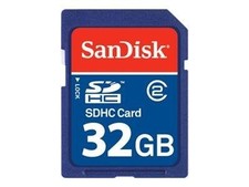 SanDisk SDSDB-032G-B35 32GB SDHC Blue Standard SDHC Card 32GB Blue