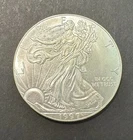 1997 American Silver Eagle ONE DOLLAR S$1 USD 1 OZ-T .999 Fine Silver Coin NR!