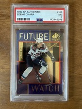 1997 SP AUTHENTIC #186 ZDENO CHARA RC PSA 7