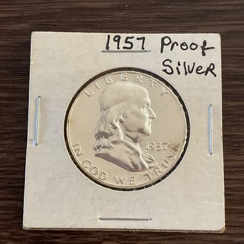 1957 50C (Proof) Franklin Half Dollar