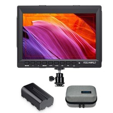 FW759 7 Inch DSLR Camera Field Monitor with F550 2200mAh Battery and Bag HD Vide