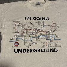 GWCC Licentie TFL™104 Unisex London Undergound™ Tube Map T-shirt Zwart (L GWCC Licentie TFL™104 Unisex London Undergound™ Tube Map T-shirt Zwart (L
