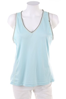 crane Top Sport Fitness Workout L Blau