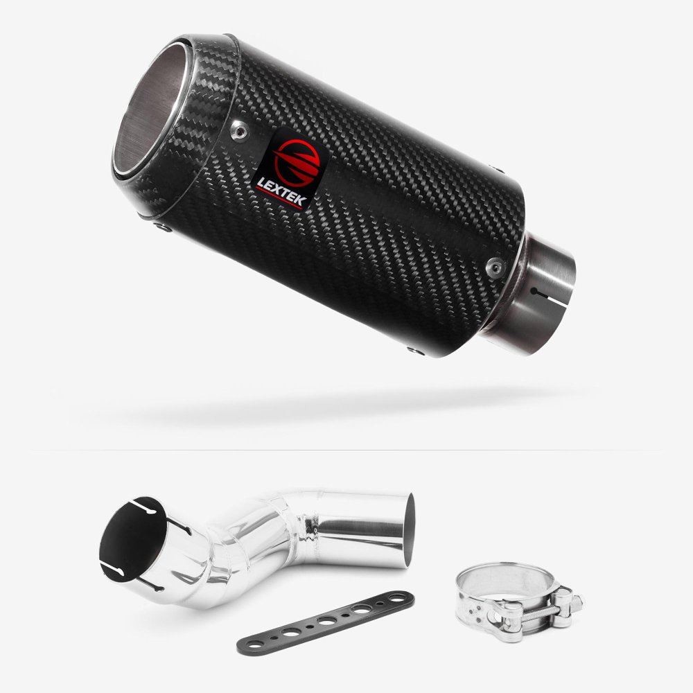 Lextek CP8C Exhaust 150mm with Link Pipe for Kawasaki Ninja 1000SX (20- )