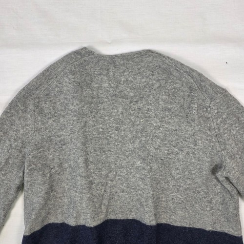 Madewell Alpaca/Wool Blend Colorblock Long Cardigan Sweater Grey Navy Womens M - Bild 13 von 18