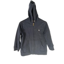 Lauren Ralph Lauren Hoodie Womens Petite Small Navy Full Zip RL Logo Made USA