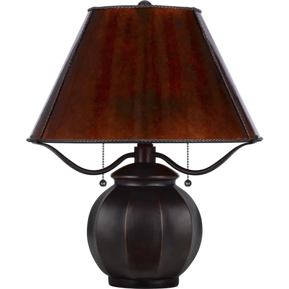 Настольная лампа CAL Lighting & Accessories BO-3102TB Indio слюда - Изображение 3 из 4